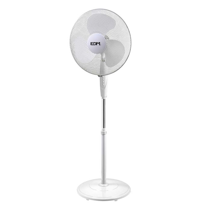 Ventoinha de Pé EDM 40cm 45W Branca Nova