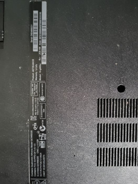 Ноутбук hp OCWB335