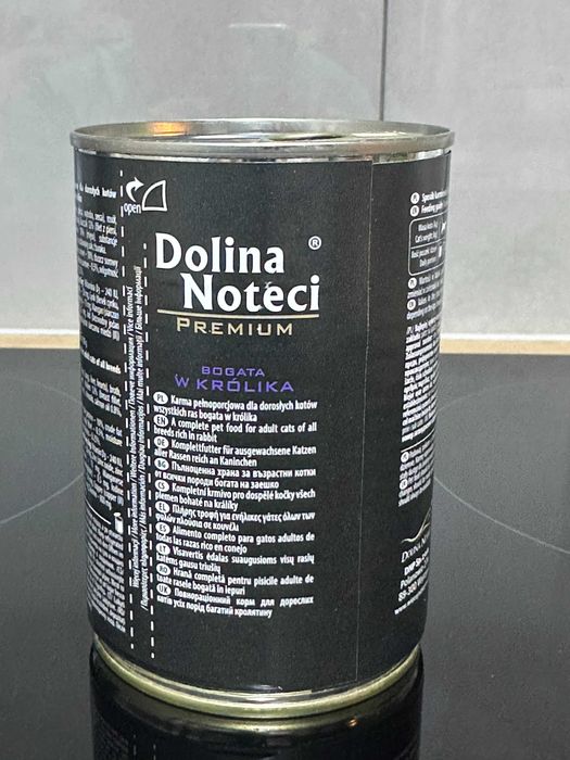 DOLINA NOTECI Premium mokra karma dla kotka 6x400g KRÓLIK