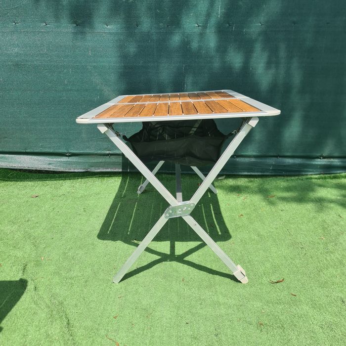Stół Berger Aluminiowy Bambus  kempingowy Turystyczny