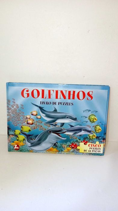 Golfinhos - livro de Puzzles