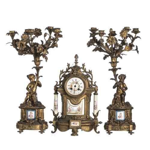 Relógios - Garniture - Século XIX