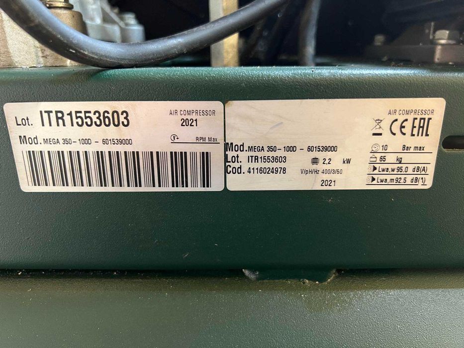 Компресор Metabo Mega 350-100 D