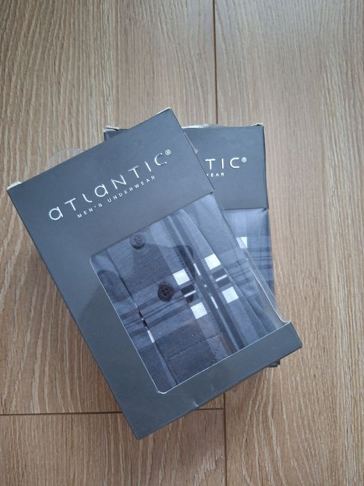 Bokserki męskie Atlantic, rozmiar S, 2PACK, bawełna