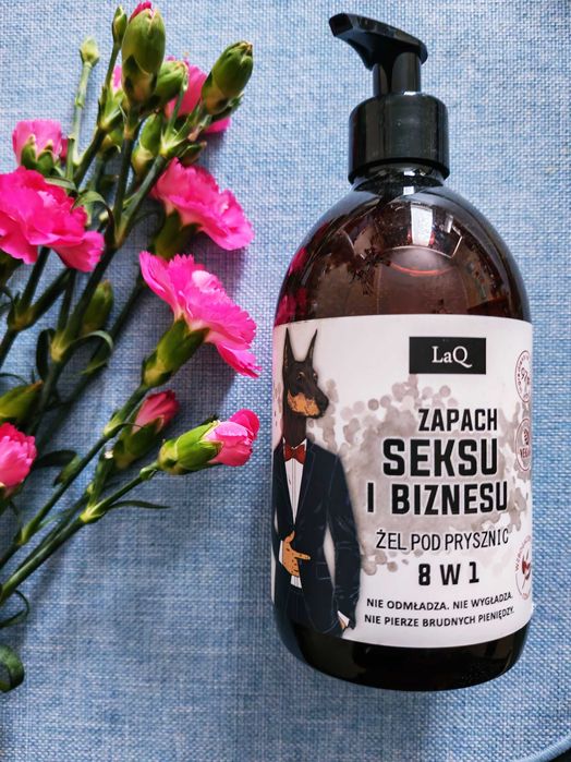 NOWY Żel pod prysznic dla mężczyzn 8w1 500 ml LaQ