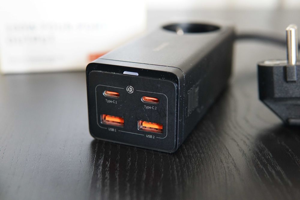 Baseus Gan3 Pro Carregador 100W 2xUSB-C 2xUSB