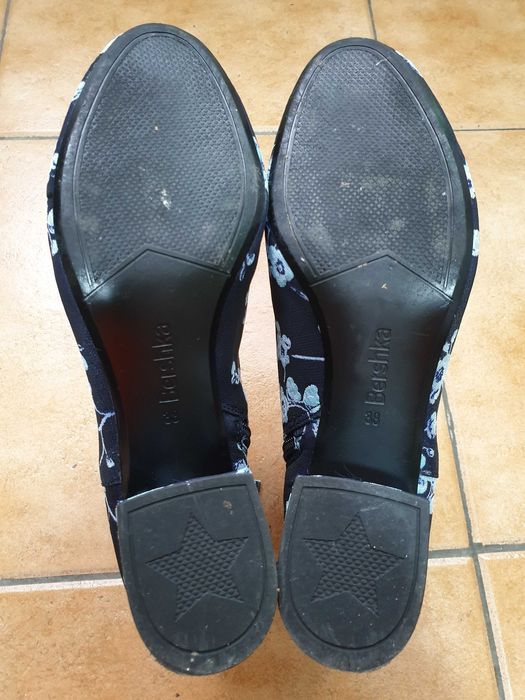 Botins Floridos Bershka