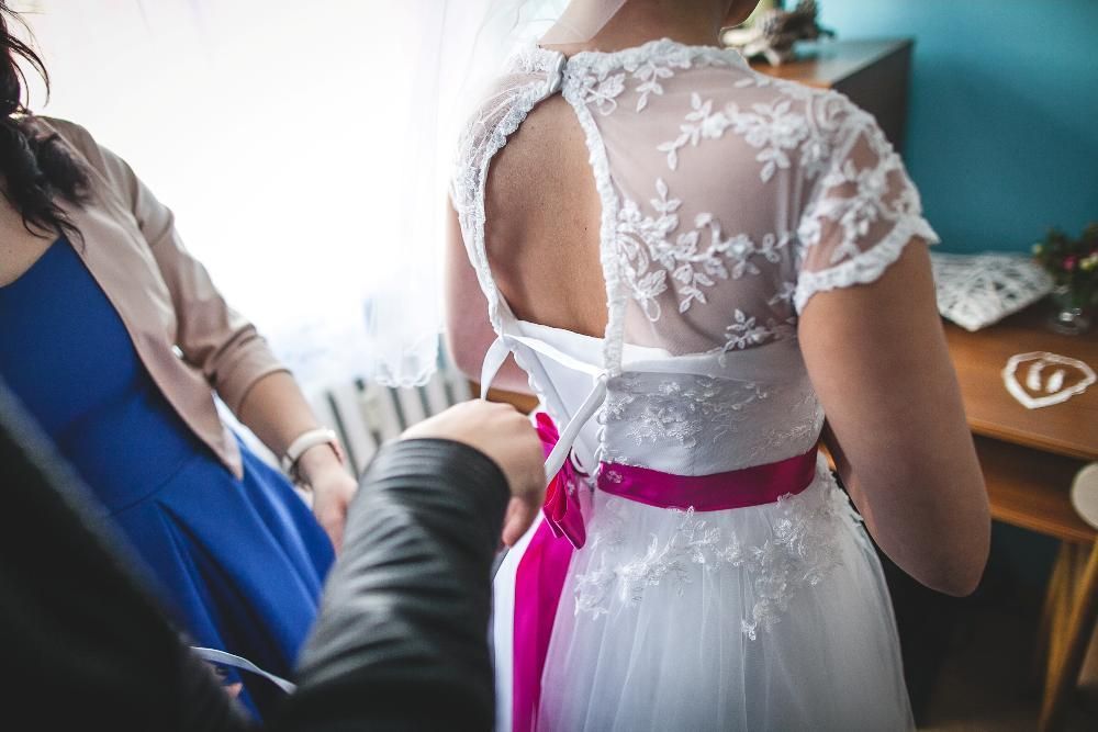 suknia ślubna rozm 36