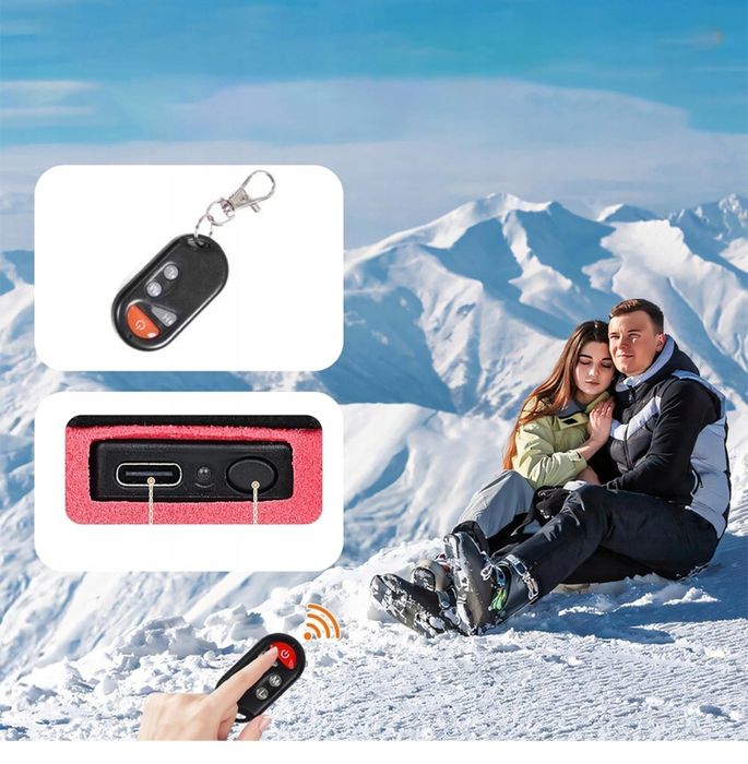 Podgrzewane wkładki do butów 40