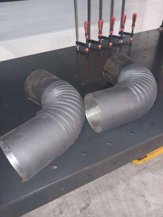 Kolanka stalowe do pieca średnica 140mm
