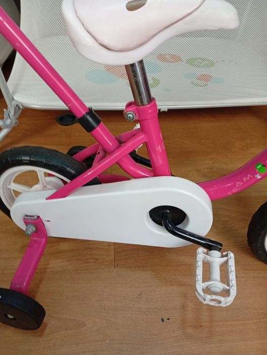 Bicicleta com pega