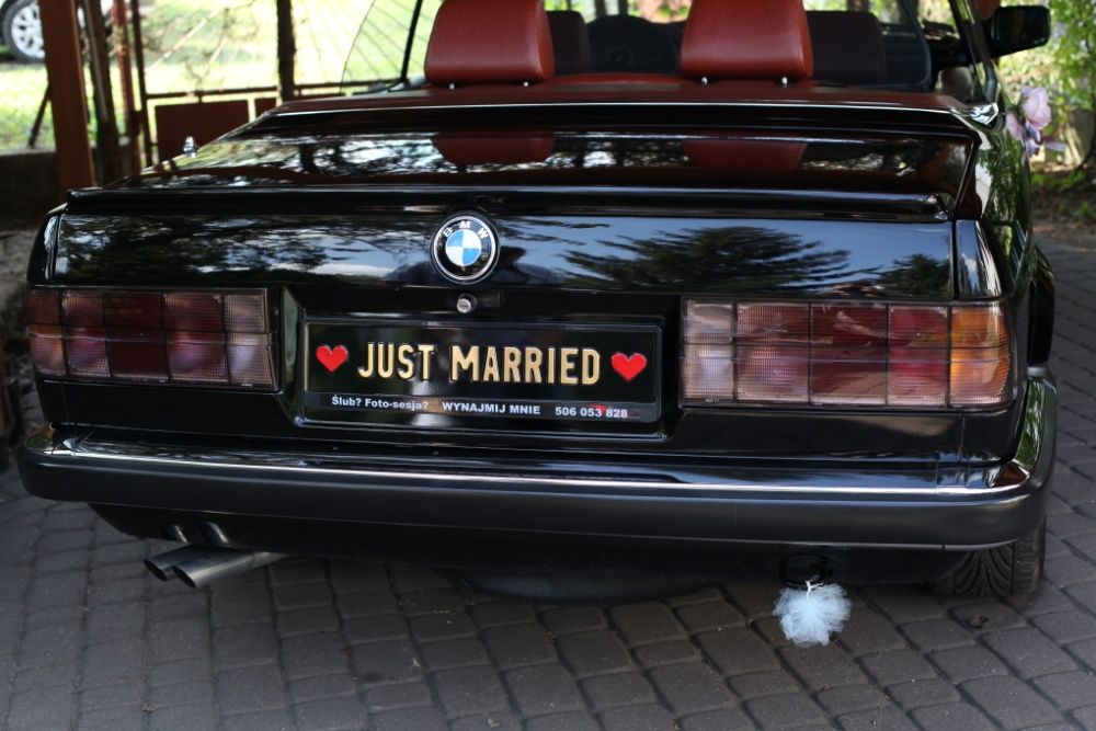 BMW E30 Cabrio do Ślubu – Styl, Klasa i Niezapomniany Przejazd