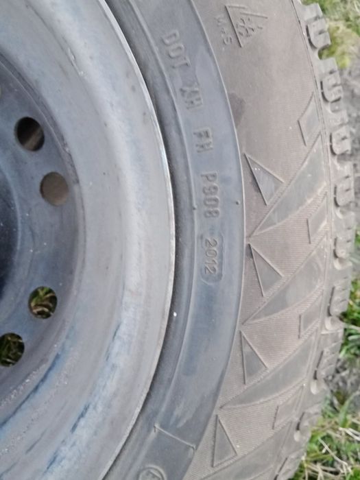 Зимова гума r13 з дисками део ланос