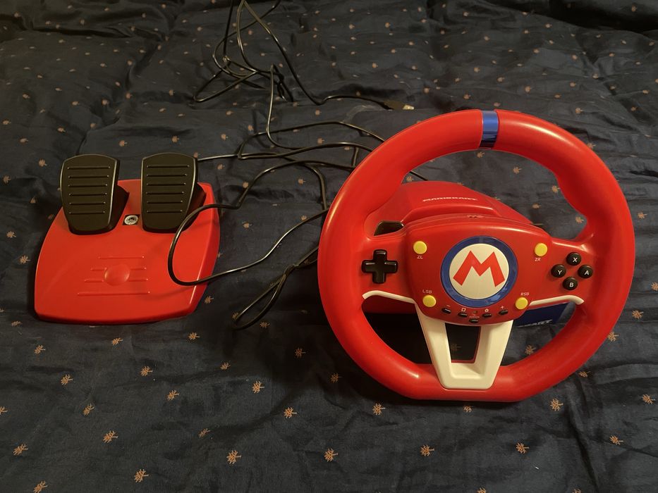 Комплект кермо педалі Hori Racing Wheel Pro Mini for Nintendo Switch