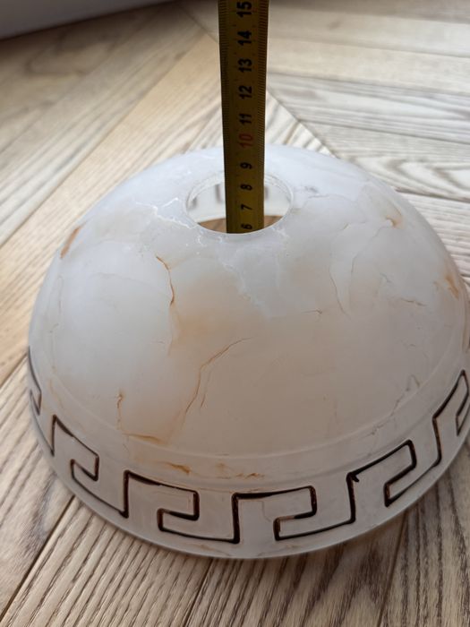 Szklany klosz do lampy 30 zł