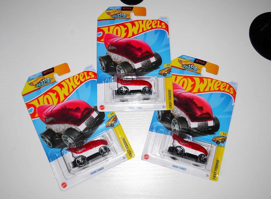 3x Sushi Tuner Hotwheels