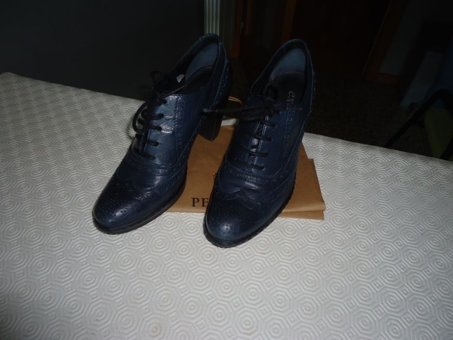 Sapatos de salto marca EXE - NOVOS estilo Oxford