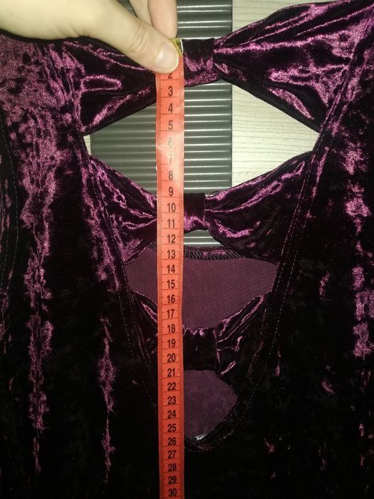 Dłuższa bluzka tunika z ozdobnymi kokardkami New Look r. 44 40 42