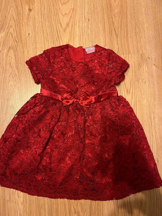 Sukienka dziewczęca elegancka rozmiar 92