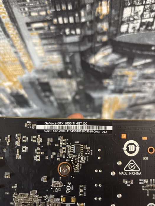 Видеокарта MSI 1050TI 4Gb