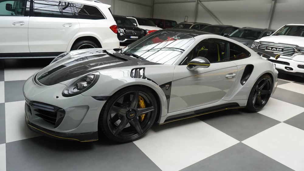 Porsche 911 STINGER GTR 750 km lift przodu Carbon S.polska f.vat 23%