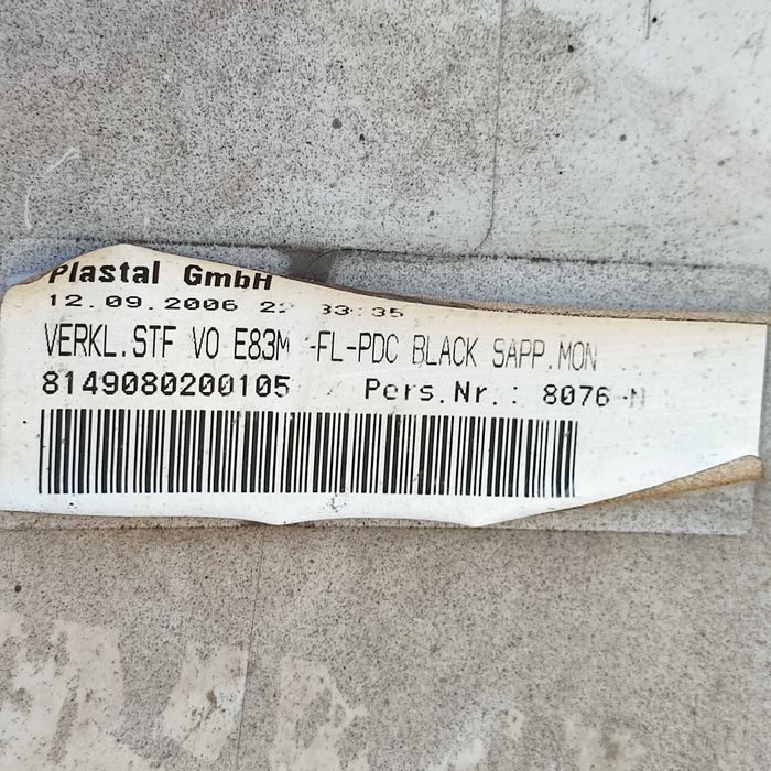 Zderzak Bmw x3 e83 przód przedni m-pakiet PDC SPR A08