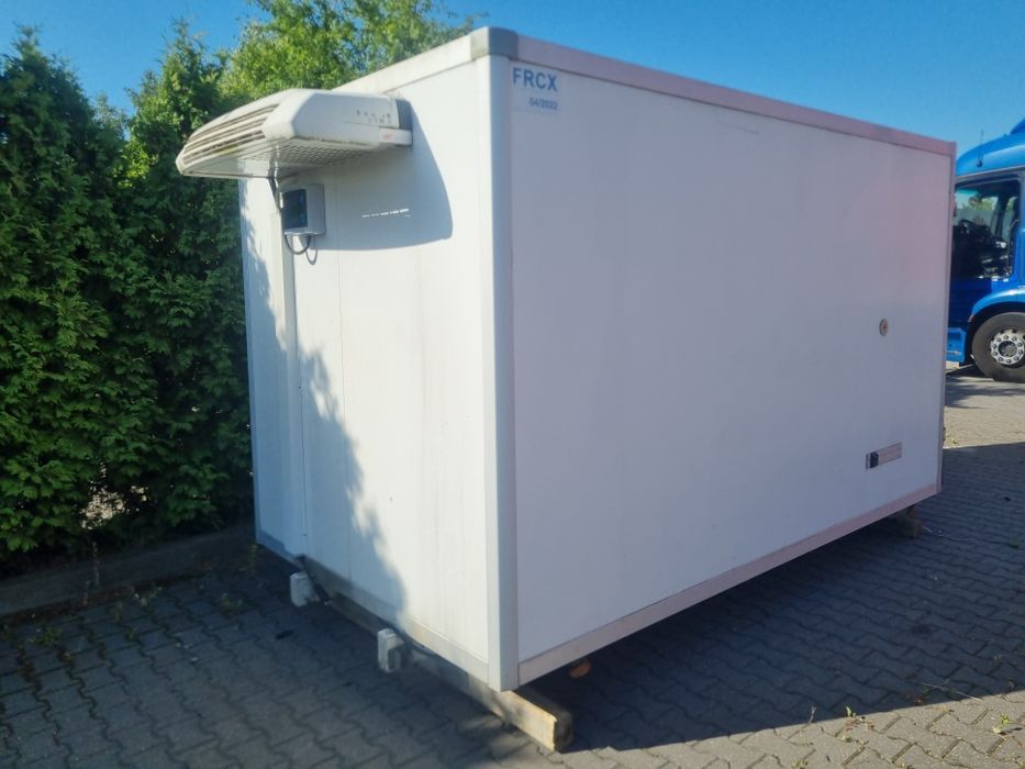 Chlodnia kontener Izoterma  lodówka komora chlodnicza stacjonarna  230v agregat Thermo King