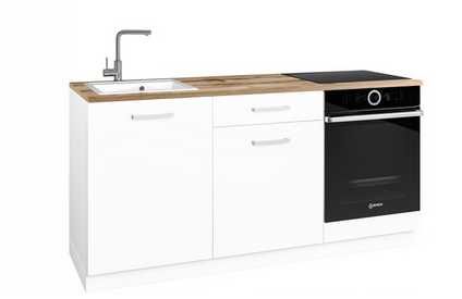 Meble szafki blat kuchnia biała Lena połysk lub mat kuchenne OKAZJA