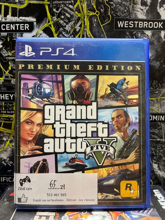 Grand Theft Auto V | PS4/PS5 | Sklep | Kraków | Wysyłka | Wymiana