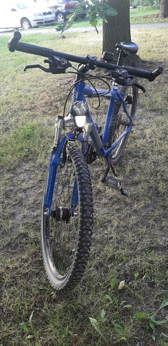 Rower niebieski młodzieżowy