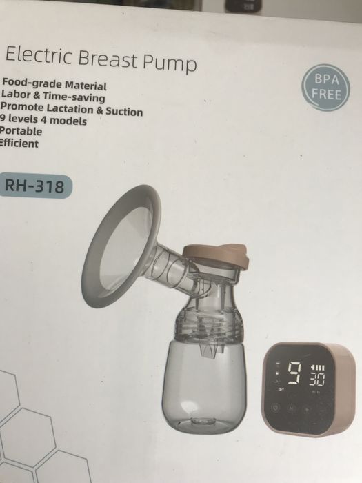 Молоковідсмоктувач портативний електричний безпровідний