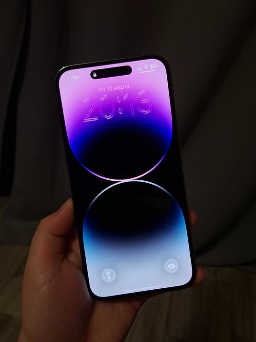 iphone 14 pro max fioletowy 128gb 85%
