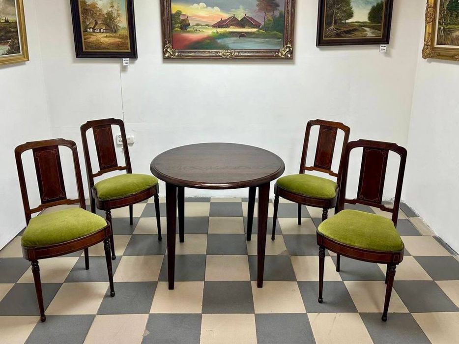 Стіл круглий  обідній стол   стулья Англія 2658