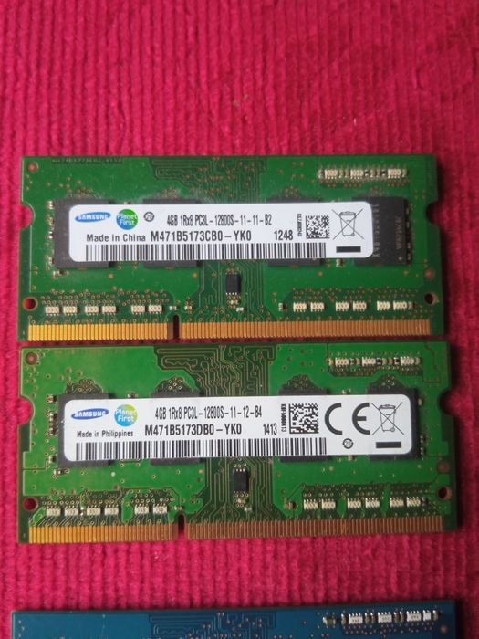 Оперативна пам'ять ноутбука 4Gb DDR3