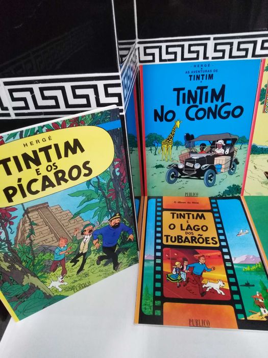 Livros da Colecção - As aventuras de Tintim ( Hergé )
