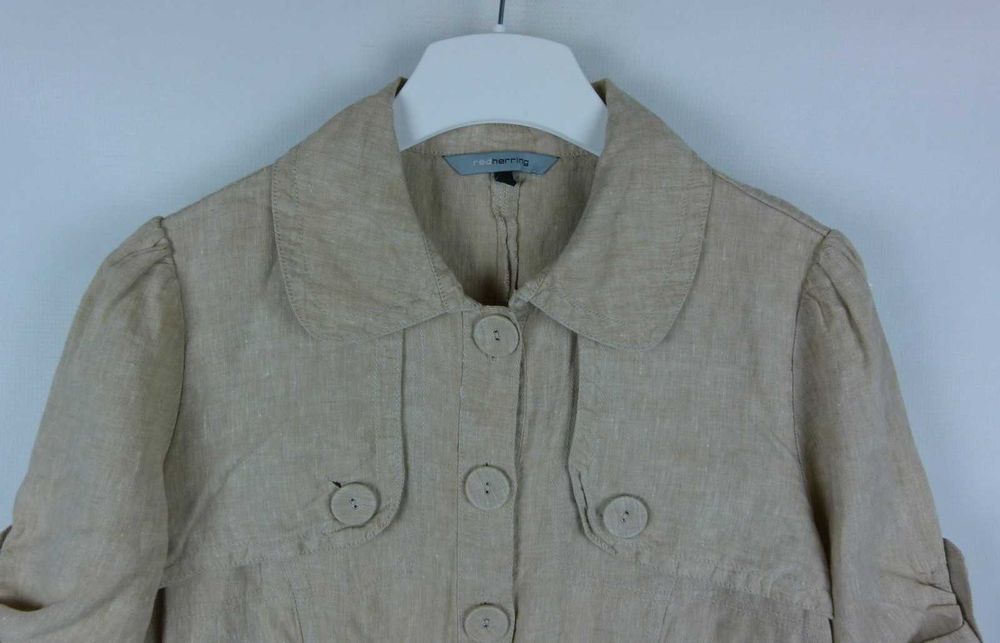Redherring lniana kurtka len krótki rękaw 14 / 40