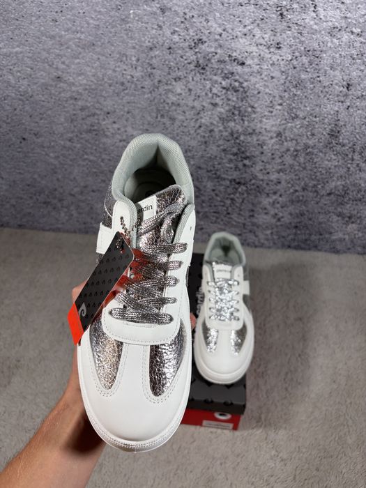 Pierre Cardin White and Silver