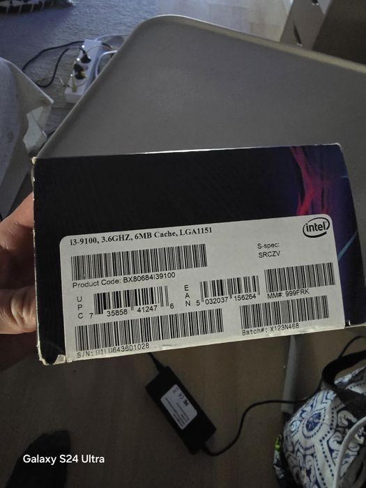 Core i3 9100 3.6 na caixa