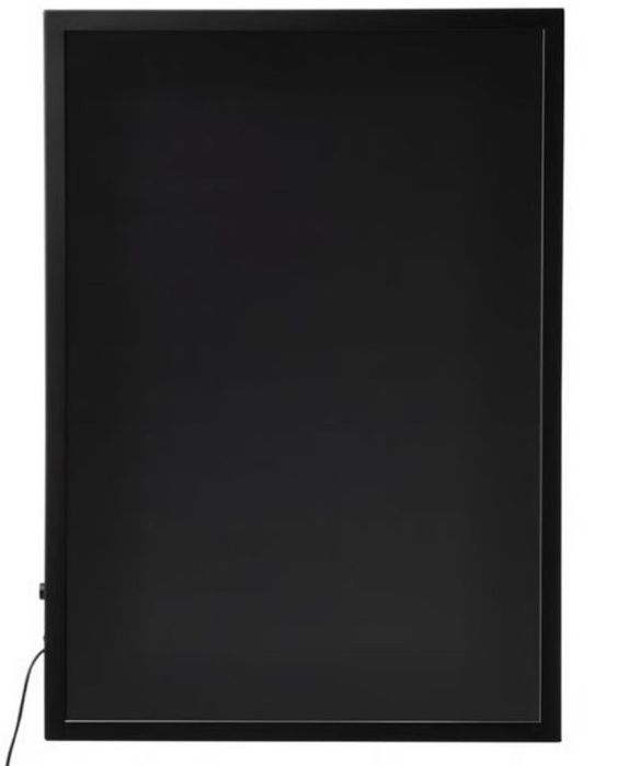 2x Lâmpadas de Parede IKEA OBEGRÄNSAD LED Pretas – Como Novas