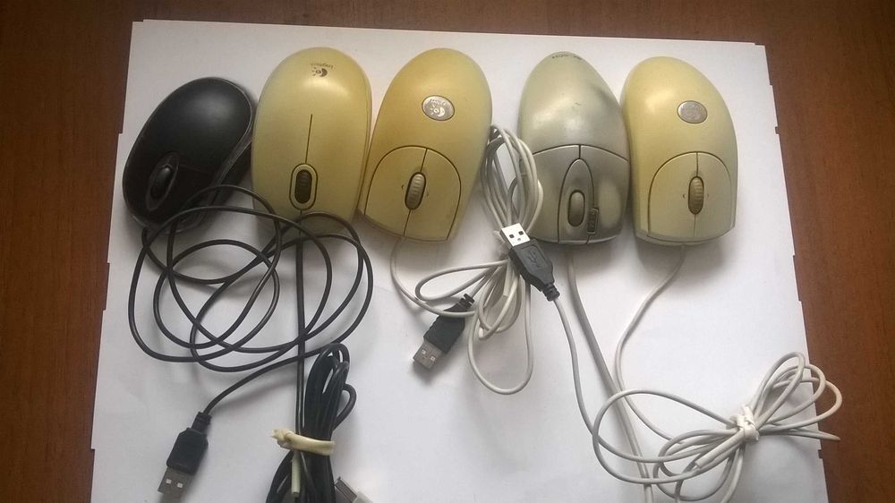 Usb мышки  5шт одним лотом