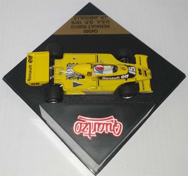 Quartzo - Renault RS01/2 -4º GP dos E.U.A. 1978- Jean-Pierre Jabouille