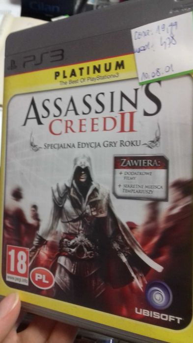 AC II PS3 GOTY, Assassin's creed II ps3, sklep tychy, wymiana