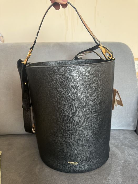 Torebka! Burberry! Okazja! Skóra!Dwustronne paski!Odpinane!+Rachunek!