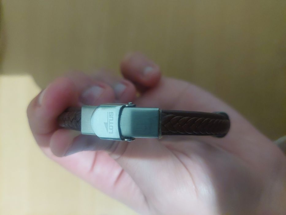 Pulseira homem castanha