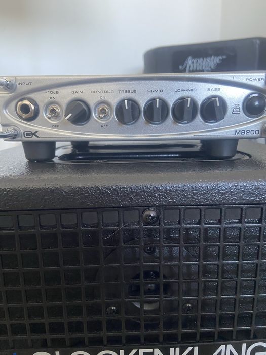 Gallien Krueguer MB 200  amplificador de baixo