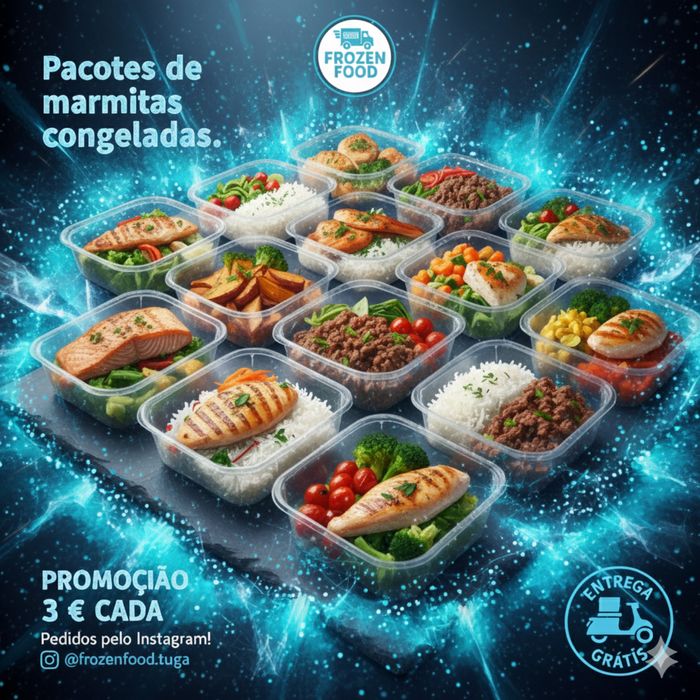 Marmitas caseiras leve por ate 3€