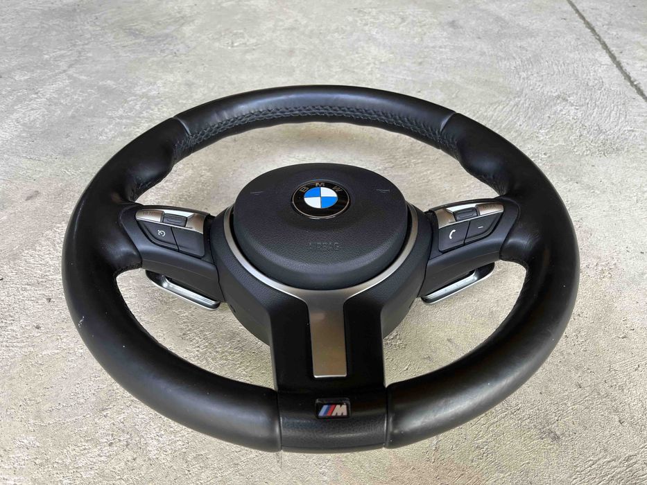 М-Руль BMW X5 F15 F16 F30 F36 лепестки вибро подогрев