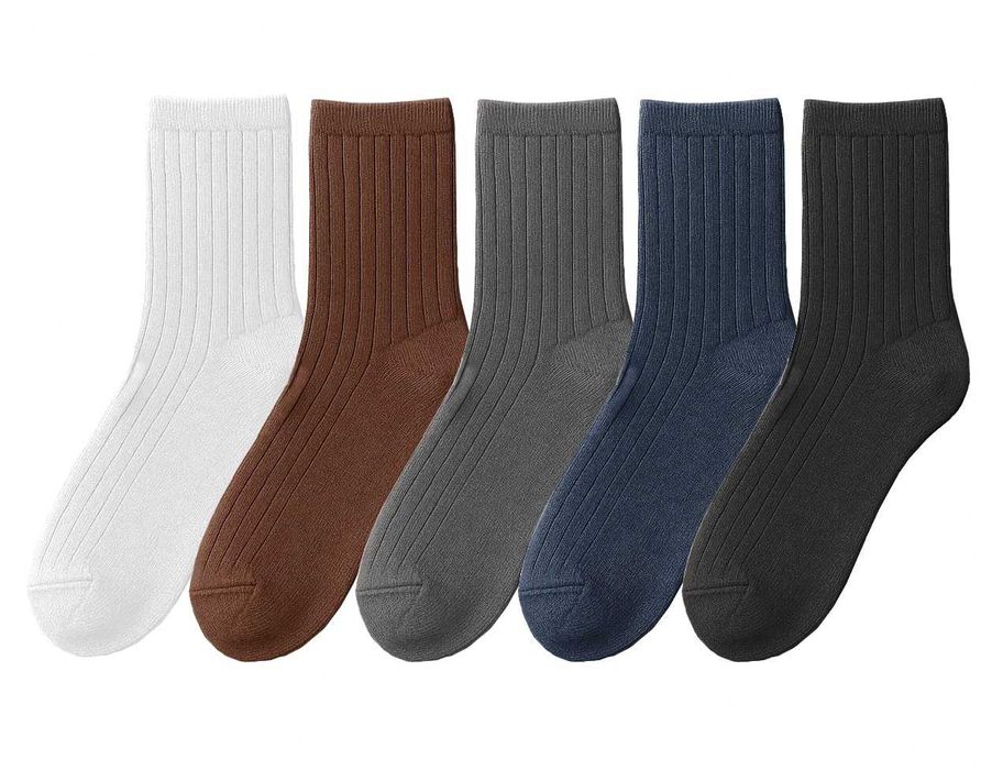 5-pack Cienkie skarpety za kostkę 38–46