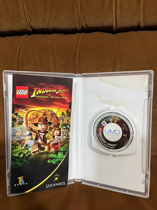 Jogo PSP Indiana Jones The Original Adventures