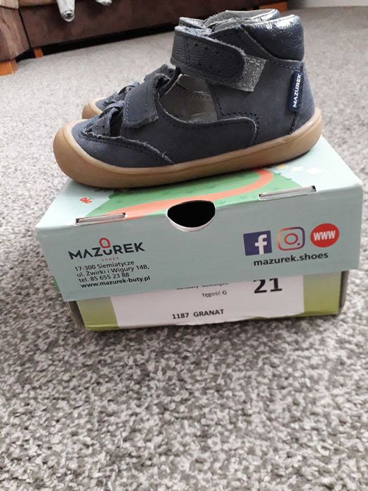 Sandałki Mazurek rozm. 21